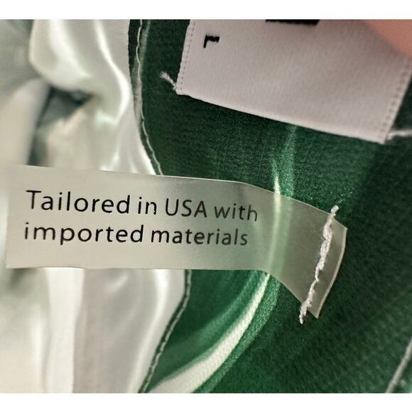 Sam + Lavi Natalie Jumpsuit by Blake Lively Leaf Print Strapless Women's Large - Picture 10 of 10